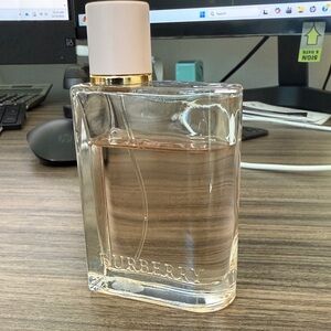 Burberry Women's Fragrance with Gold and Pink Accents